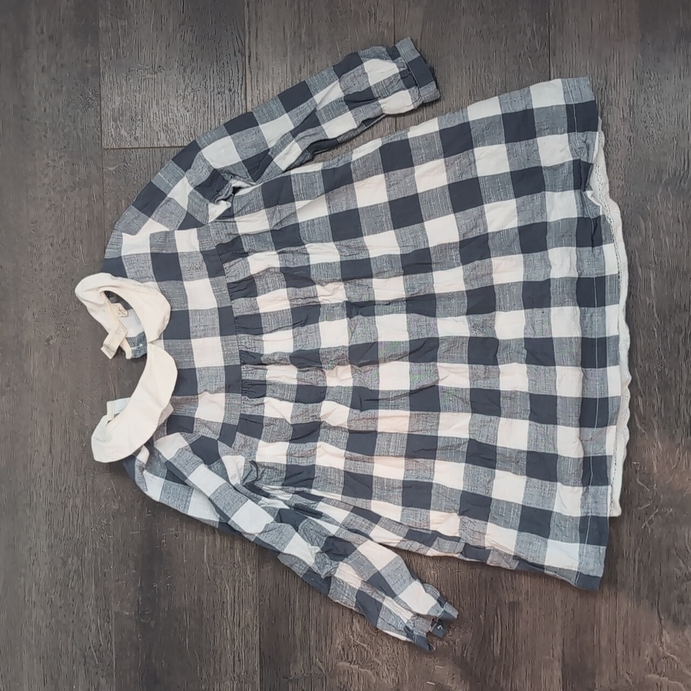 Little cotton clothes peter own collar dress